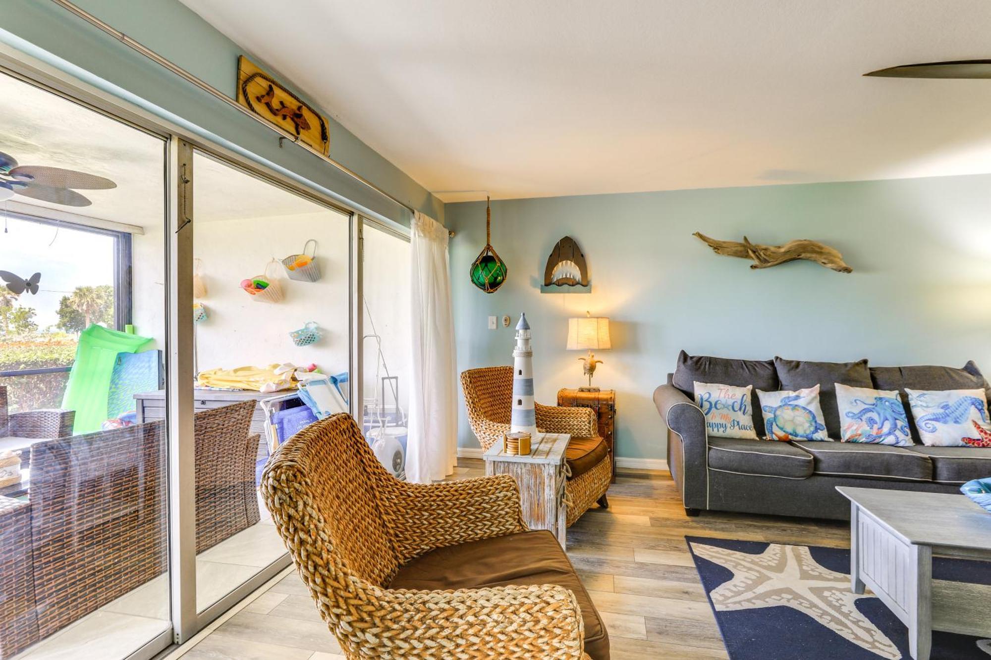Beachfront Siesta Key Condo With Pool Access! Bagian luar foto